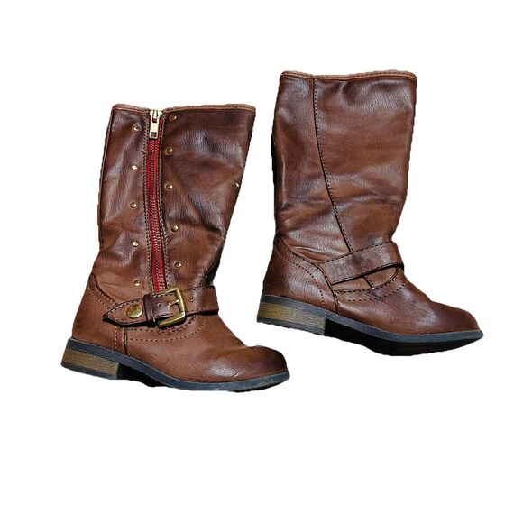 Healthtex Brown Riding Boots Size 9 - Picture 1 of 9